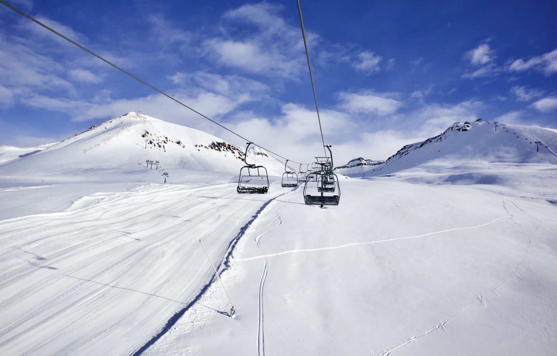 Ski slope in Gudauri