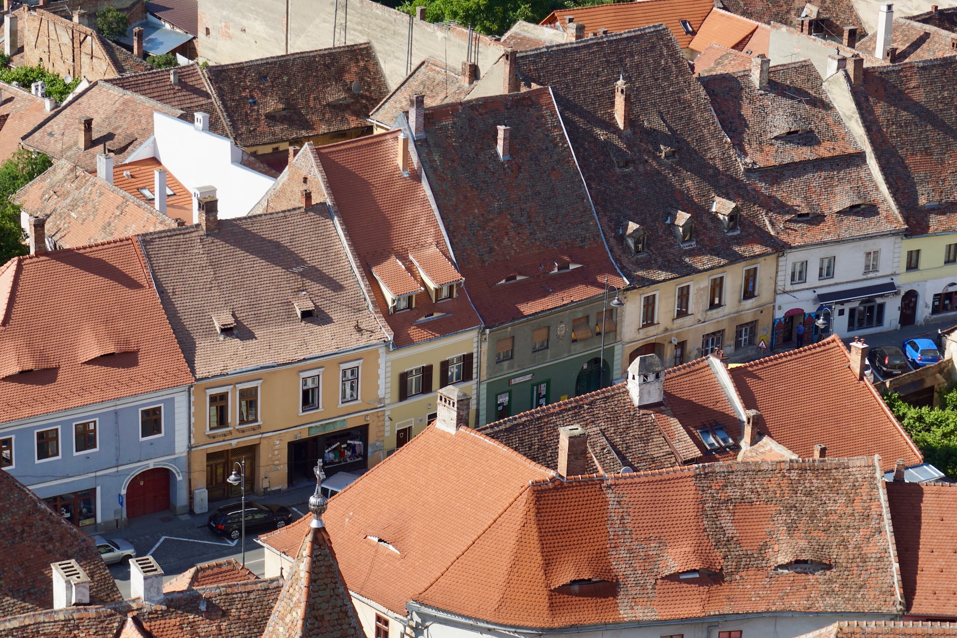 Houses with Eyes in Sibiu