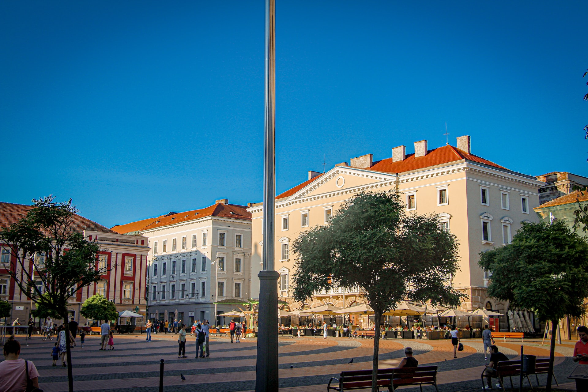 Square in Timișoara