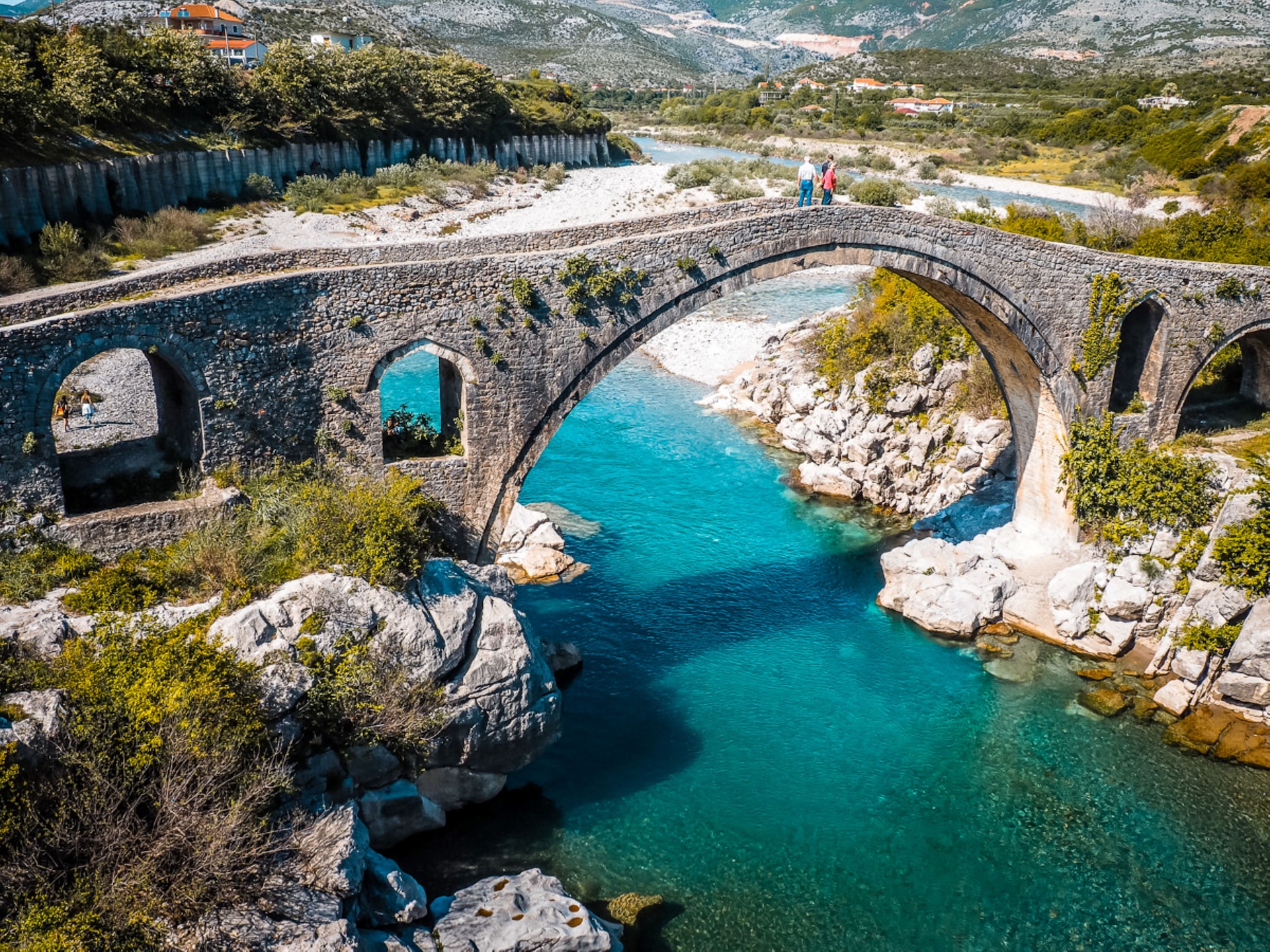 Mesi Bridge (Ura e mesit) in Shkodra