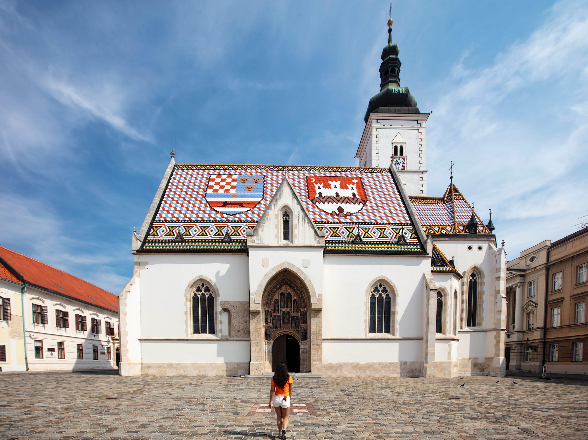 St Marks church in Zagreb